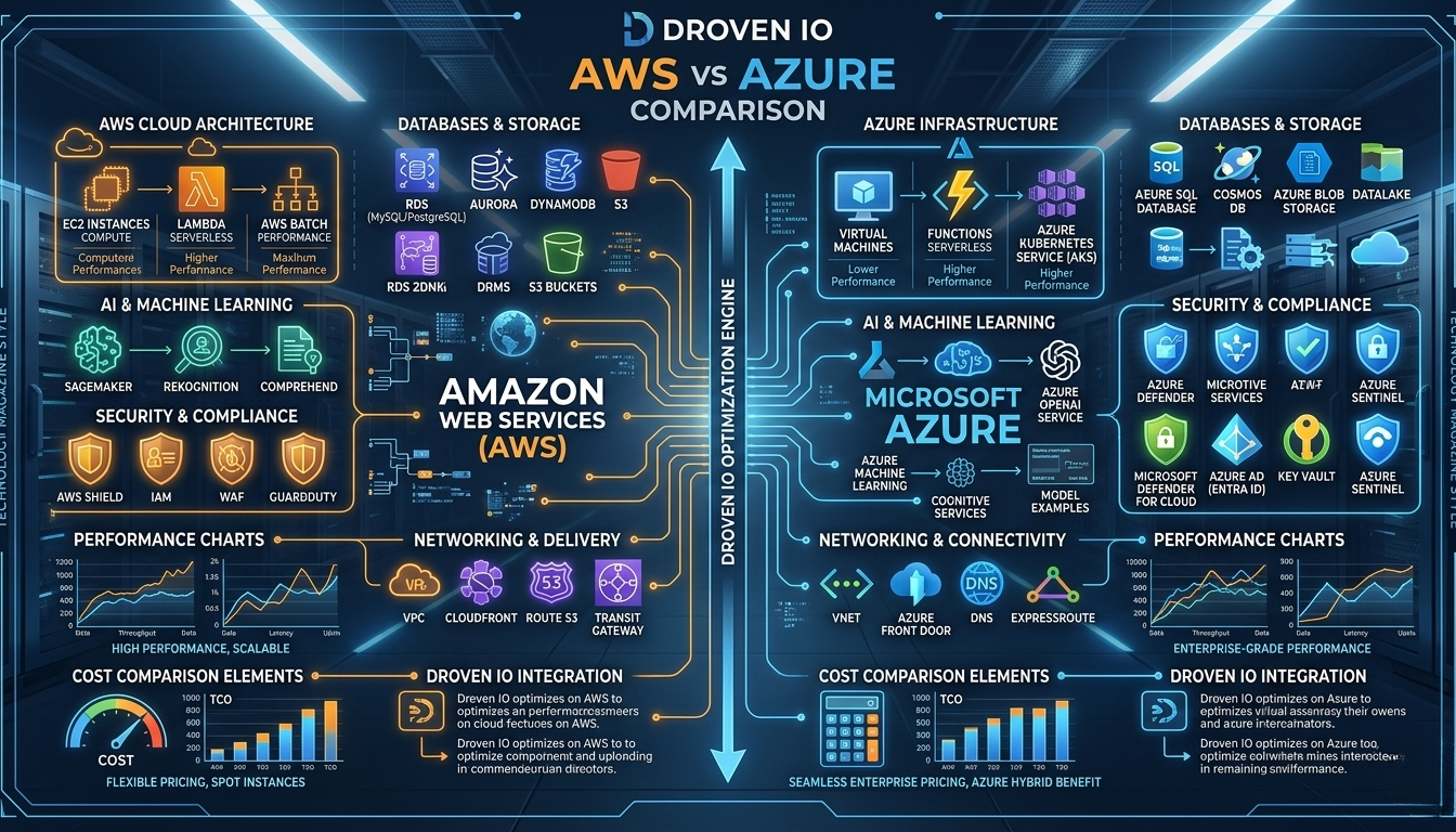 Droven IO AWS vs Azure Comparison: A Real Look at Both Clouds