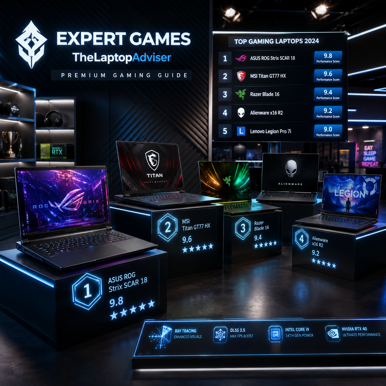Expert Games TheLaptopAdviser Best Gaming Laptop Guide for Every Budget