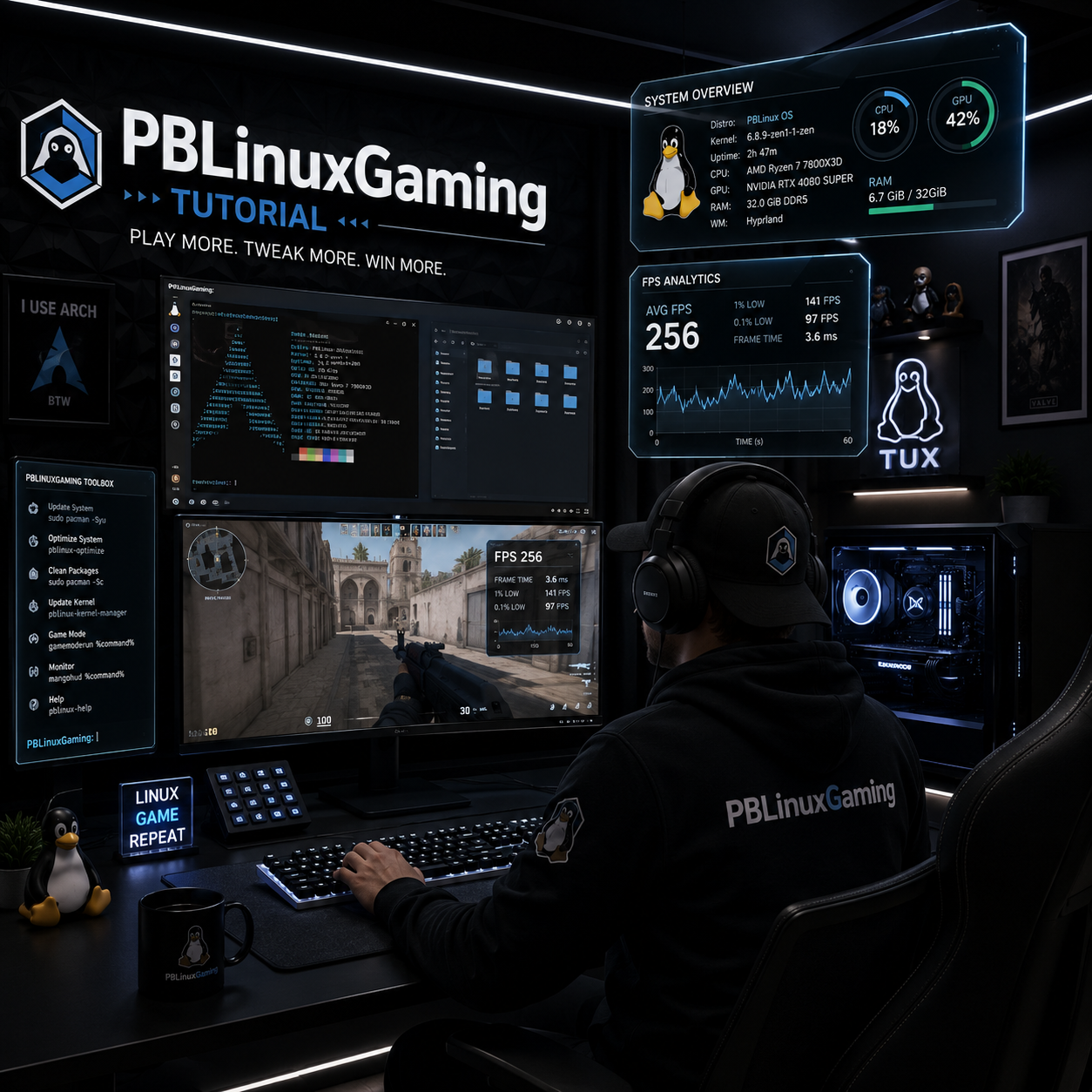Tech Hacks PBLinuxGaming The Real Guide to Gaming on Linux